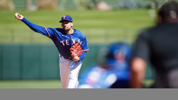 Texas Rangers pitcher Nathan Eovaldi. (Photo by Texas Rangers)